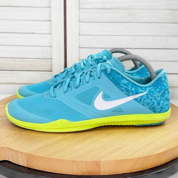Nike Nike Studio Trainer 2 Lace Up Running Shoes Sneakers Teal Blue Women 9 - Picture 3 of 11